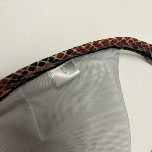 SEXY SNAKE 🐍 PRINT BIKINI SWIMWEAR TOP - Picture 8 of 12